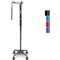 Vierfuß Spazierstock Gehstock, Gehstock Mit Ergonomischem Griff Und Anmutiger...