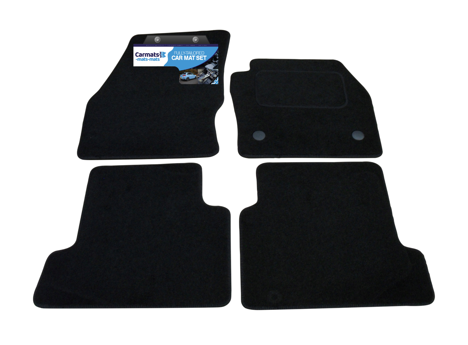 Car Mats for Ford Kuga 2013-2015 Tailored Fit Car Floor Mats in Black Carpet