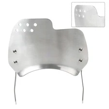 6"-8" Round Headlight Motorcycle Windshield Wind Windscreen Universal W/Bracket