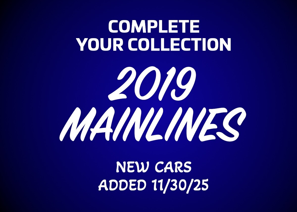 Hot Wheels 2019 Mainlines - Complete your Collection - Combined shipping