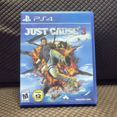 Square Enix Just Cause 3 PS4 Action Adventure Shooter Multiplayer M NTSC-U/C