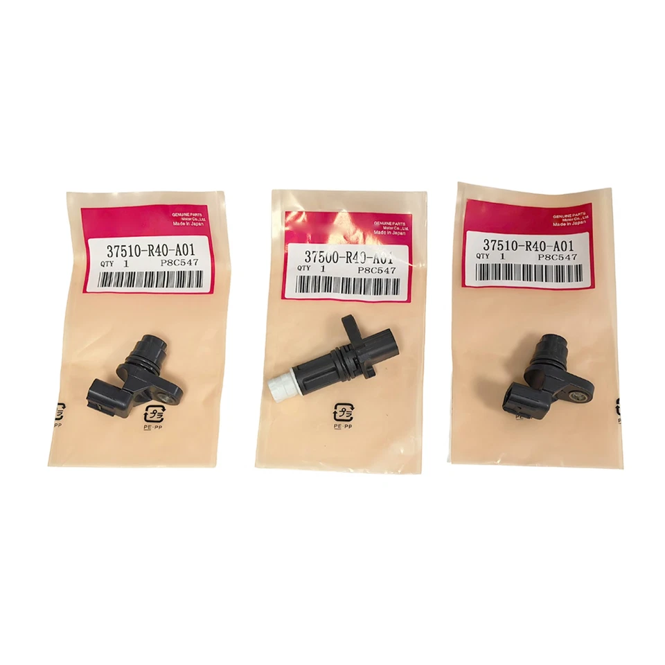 3 Pcs Camshaft / Crankshaft Position Sensor Fits Acura Honda 08-15 L4 2.4L OEM - Image 3 of 4