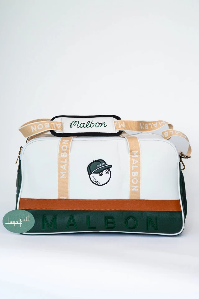 Precio de venta sugerido por el fabricante $369 Malbon Golf Culture Preserve Boston Bolsa EE. UU. ARANCEL PAGADO oferta Foto 3 de 4