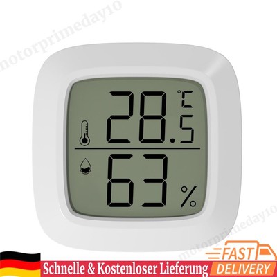 Electronic Temperature Humidity Monitor Mini Temperature Tester Gauge for Indoor