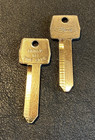 2 Pack - FORD FACTORY ORIGINAL IGNITION UNCUT KEY BLANKS Ford Oval Logo Keys