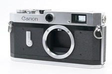 MINT Canon P Populaire Rangefinder Film Camera Body Silver From JAPAN