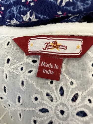 Beautiful Joe Browns Broderie Anglaise Top Size 18 - Picture 9 of 9