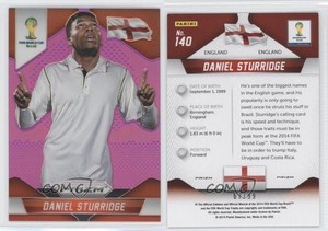 2014 Panini Prizm World Cup Purple Prizm /99 Daniel Sturridge #140