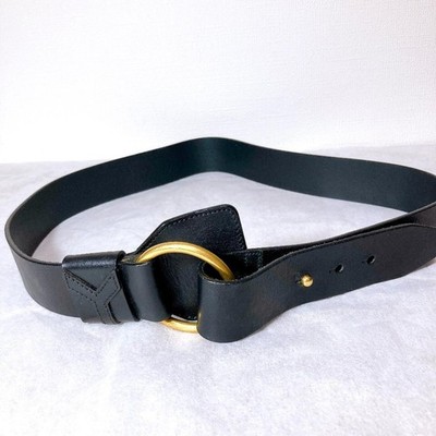 Yves Saint Laurent rive gauche brass belt