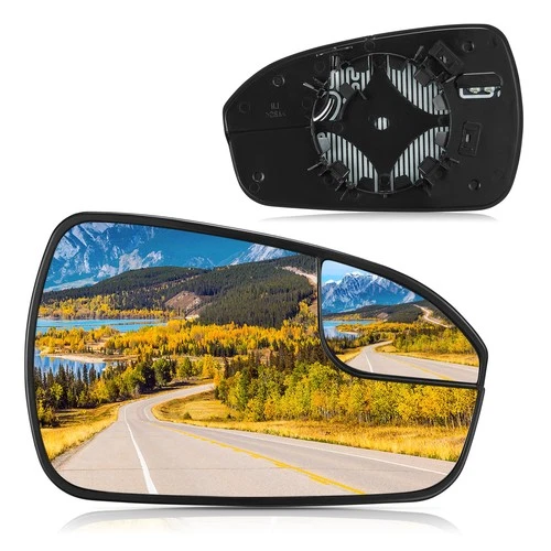 New Right Side Power Heated Mirror Glass For 2013-2020 Ford Fusion DS7Z17K707B