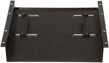 Adjustable Shelf for 19" Racks   10-19" Secure Fit, 17.5" Deep, Steel, RSU1000