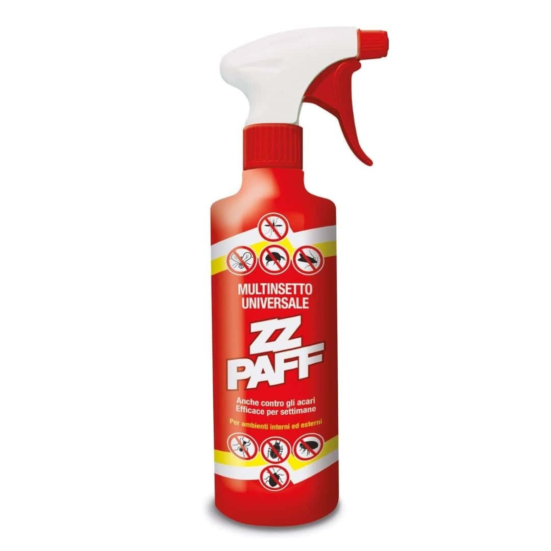 INSETTICIDA MULTINSETTO CONTRO ACARI CIMICI FORMICHE SPRAY ZZPaff ML 400 (CO) - Immagine 5