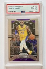 LeBron James [Silver Prizm] #129 Prices | 2019 Panini Prizm