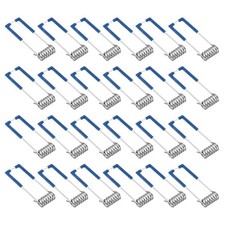 51x15mm Downlight Spring Clips 24pcs Recessed Light Securing Clamps Blue