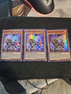 X3 Brotherhood of the Fire Fist - Rooster (FIGA-EN025) - Super Rare - 1st Editio