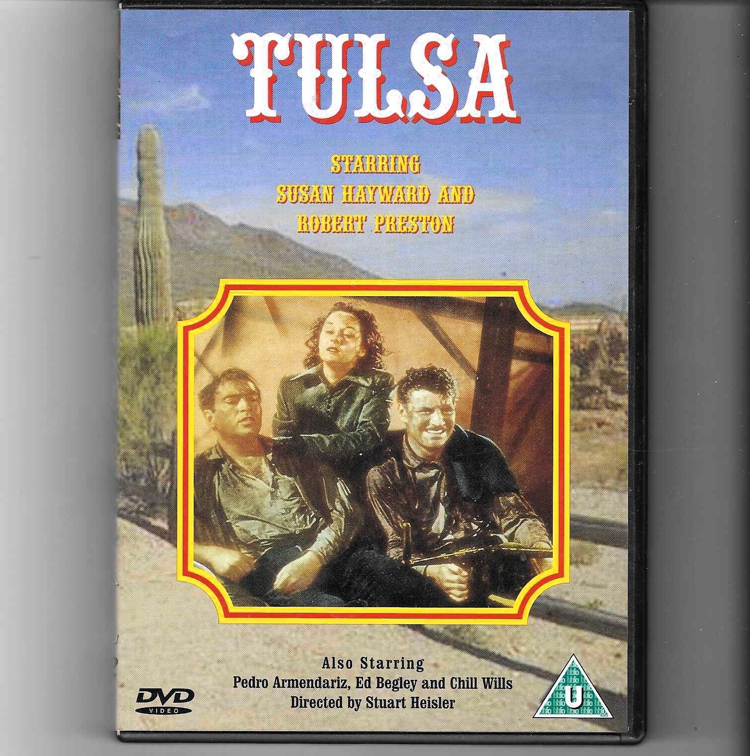 Tulsa DVD 1949 Film Rated U Drama 90 Minutes Used