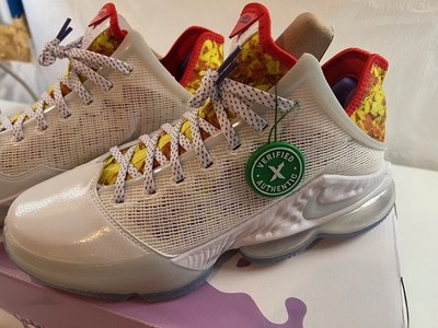 Nike Flintstone x LeBron XIX 19 Low Magic Fruity Pebbles Authentic - Size 10