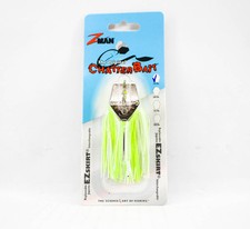 Zman Chatterbait 1/4 oz Sinking Lure Chart White Gold (0259)