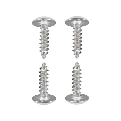 Phillips Pan Head With Washer Screw,2x8mm,304 Stainless Steel Fasteners Bolts