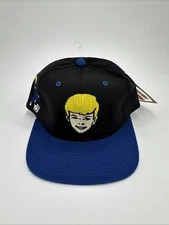 Vintage American Needle Blockhead Snapback RARE Hanna-Barbara Jonny Quest 1993