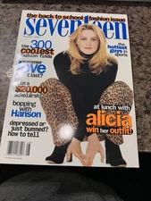 Seventeen Magazine August 1997 Alicia Silverstone Hanson Jonathan Taylor Thomas