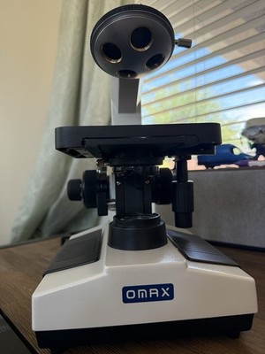 NEW Trinocular Lab Compound Microscope W/ LED Light, OMAX M837L Series 