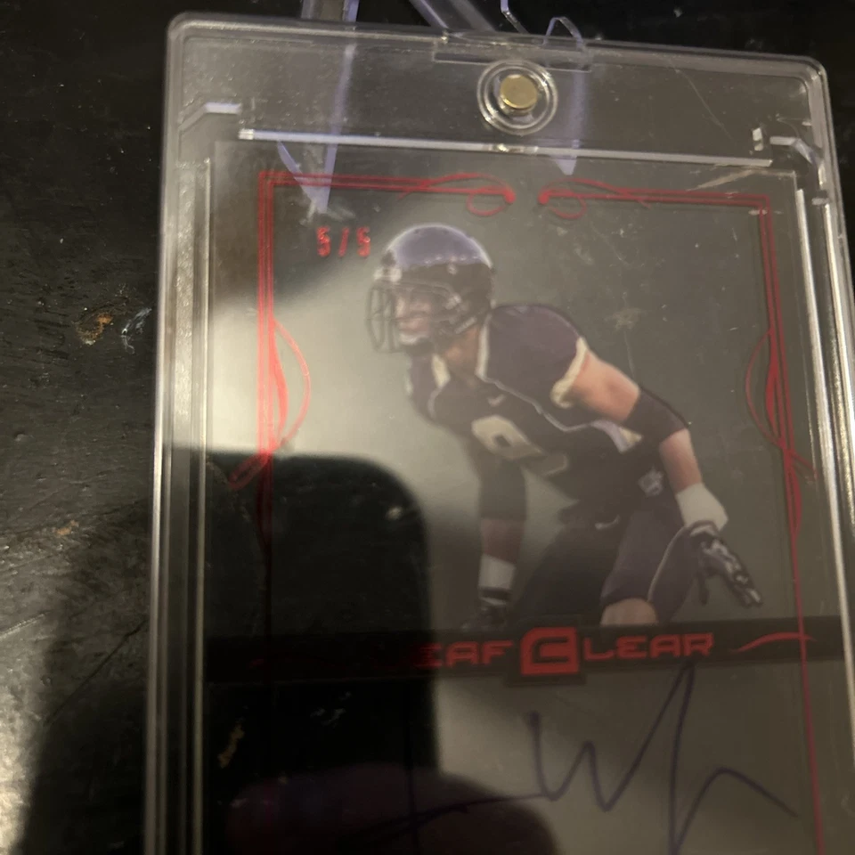 Sujetalibros Leaf Clear Authentic Signature Kevin Johnson 2015 automático 5/5 Foto 4 de 4