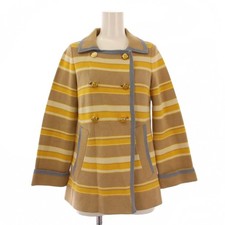 MARC by MARC JACOBS Cardigan, Long Sleeve, Striped, Size S, Beige and Yellow 