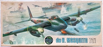 Airfix 03019-3 Cat. No.399 De Havilland Mosquito ''Made in England'' in OVP 1:72