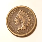 1862 Indian Head Cent Copper-Nickel Philadelphia Civil War-Era US Coin-**REDUCED