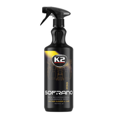 022141 K2 D5051 Sofrano Pro 1L Pflegt und reinigt Naturleder