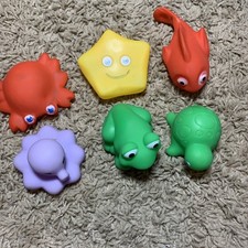 6-piece Set Squeezing Rubber Bath Toy - Baby Interactive Stress Relieving Toy