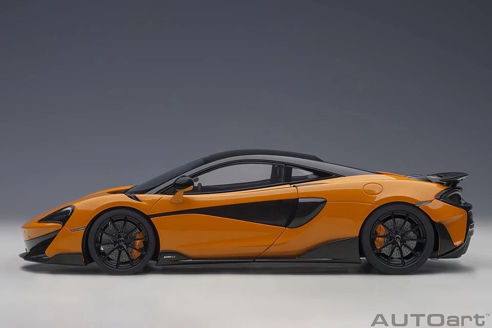 AUTOart 1/18 McLaren 600LT Orange / Carbon Roof 76084 - Image 3 of 4
