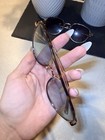 Quay Say Less Aviator Sunglasses Gold Metal Frame Blue Tinted UV400 140mm — photo 4