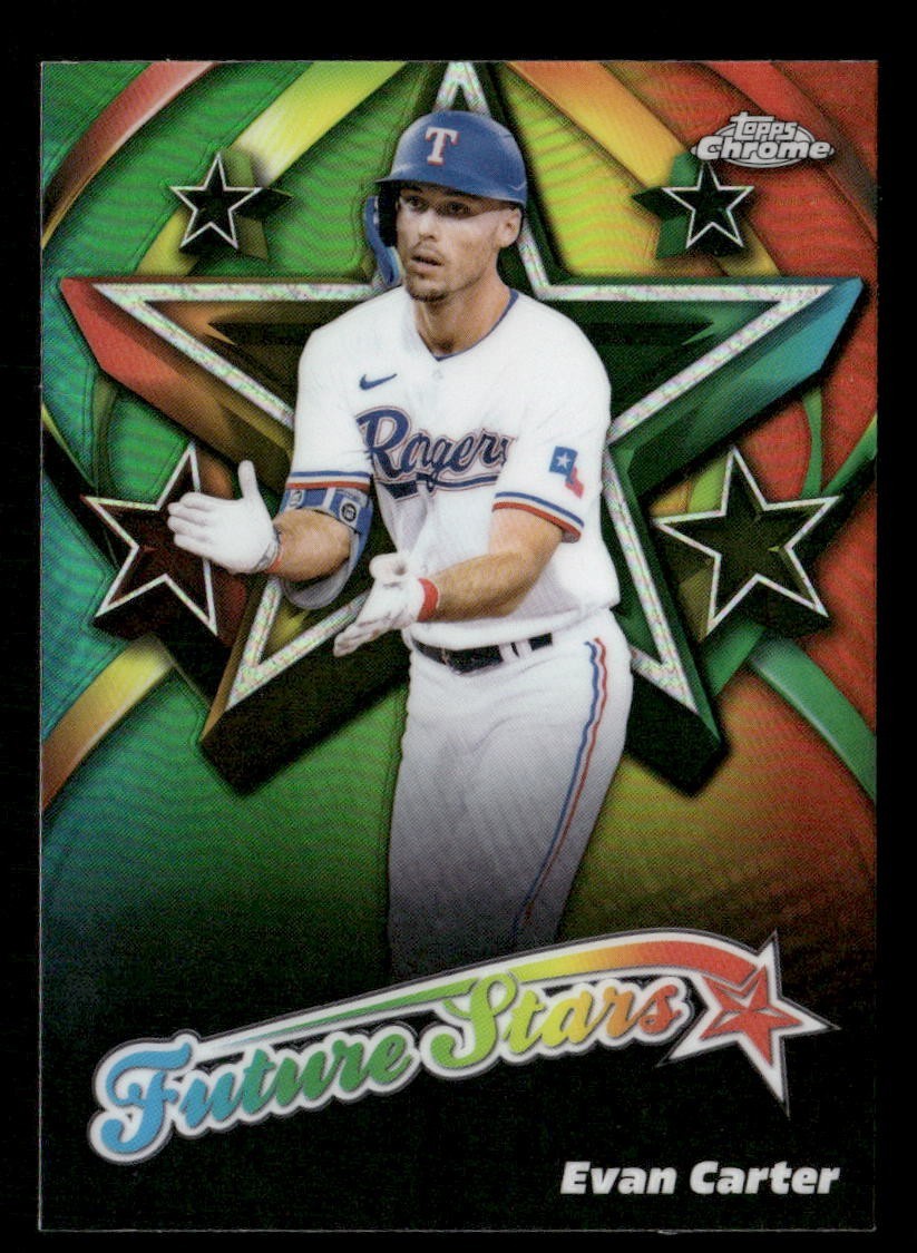 2025 Topps Chrome Future Stars Evan Carter #FS-12