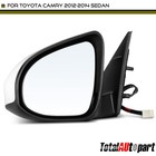 Power Mirror with Manual Folding White for Toyota Camry 2012 2013 2014 Driver