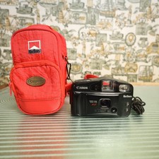 Canon Sure Shot Owl AF 35mm Marlboro Edition Camera & Bag Point & Shoot Untested