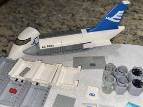 LEGO City 7893 Passenger Plane In 2006 Parts AS-IS No Manual or Box