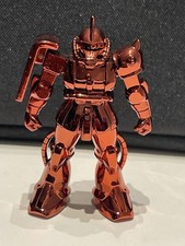 Bandai GM-02 ZAKU II Series Superalloy Metallic Red and ZAKU II Glass Stand