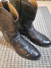 Tecovas Black Roper Cowboy Boots Calf High 14ee Men's — photo 3
