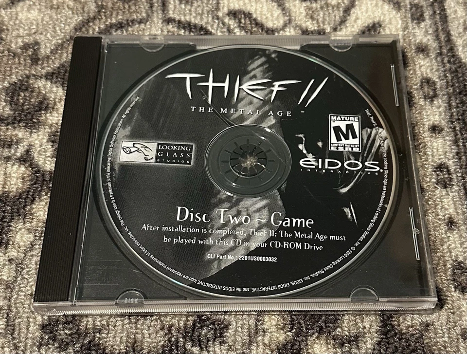 Thief II: The Metal Age (PC, 2000) Trapezoid Big Box - Image 4 of 4