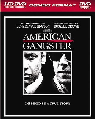 American Gangster Combo (HD DVD, DVD w/ Slipcover) Usually ships in 12 hours!!!