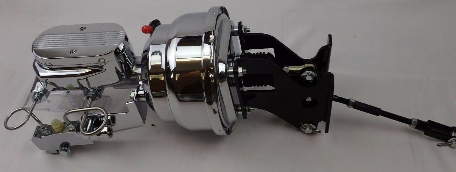 19671972 Chevrolet C10 Suburban chrome power brake booster master