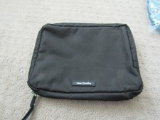 Vera Bradley BLACK Lighten up Wipes Pouch NWT