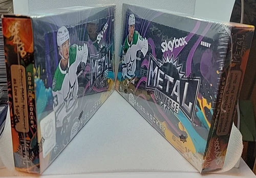 2024-25 Skybox Metal Universe Hockey Hobby 2 Box Lot Factory Sealed Brand New