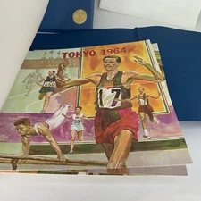 Vtg Olympic highlights 16 High Quality Prints  Book From sperry univac 1896-1976