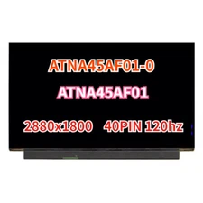 120Hz ATNA45AF01-0 ATNA45AF01 2880x1800 EDP 40 Pin 14.5" OLED Screen  IPS Panel