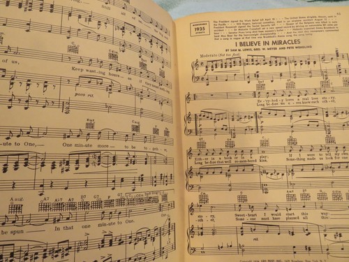 Vintage - FEIST CAVALCADE OF SONG HITS 25 Years 25 Hits 1938 Music Book - Picture 8 of 13