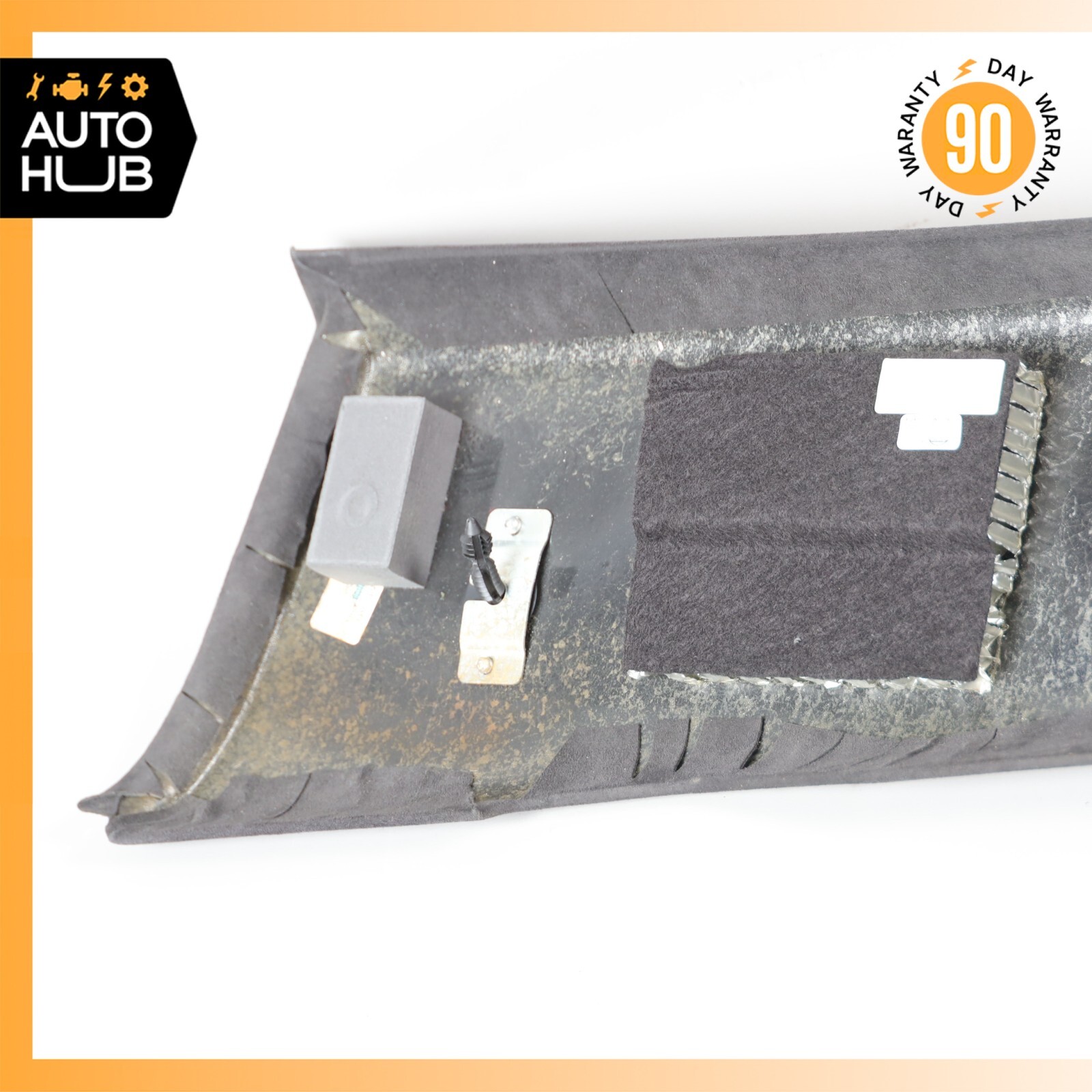 05-16 Aston Martin DB9 DBS Coupe Front Left Interior Trim Panel A Pillar Suede