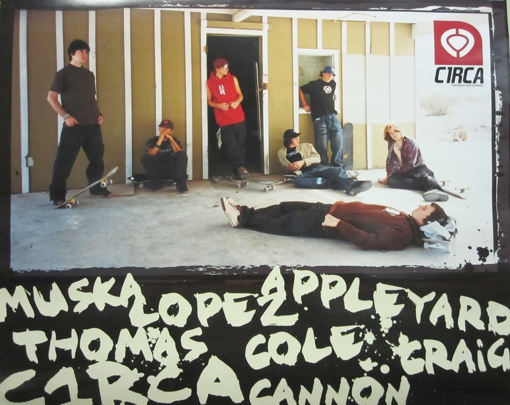C1RCA vintage 2000 Chad Muska Jamie 